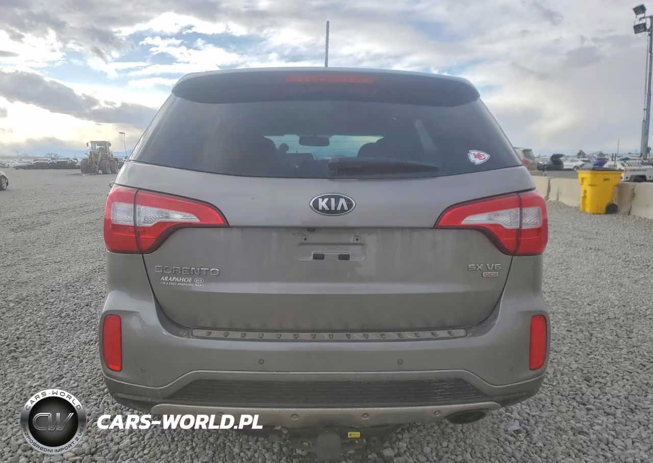 2014 Kia Sorento Sx VIN:5XYKWDA78EG495740 - 6