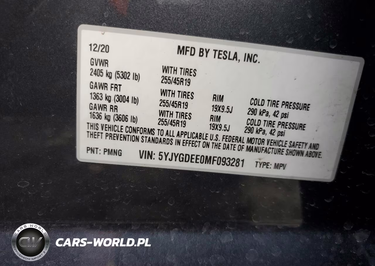 2021 Tesla Model Y VIN:5YJYGDEE0MF093281 - 13