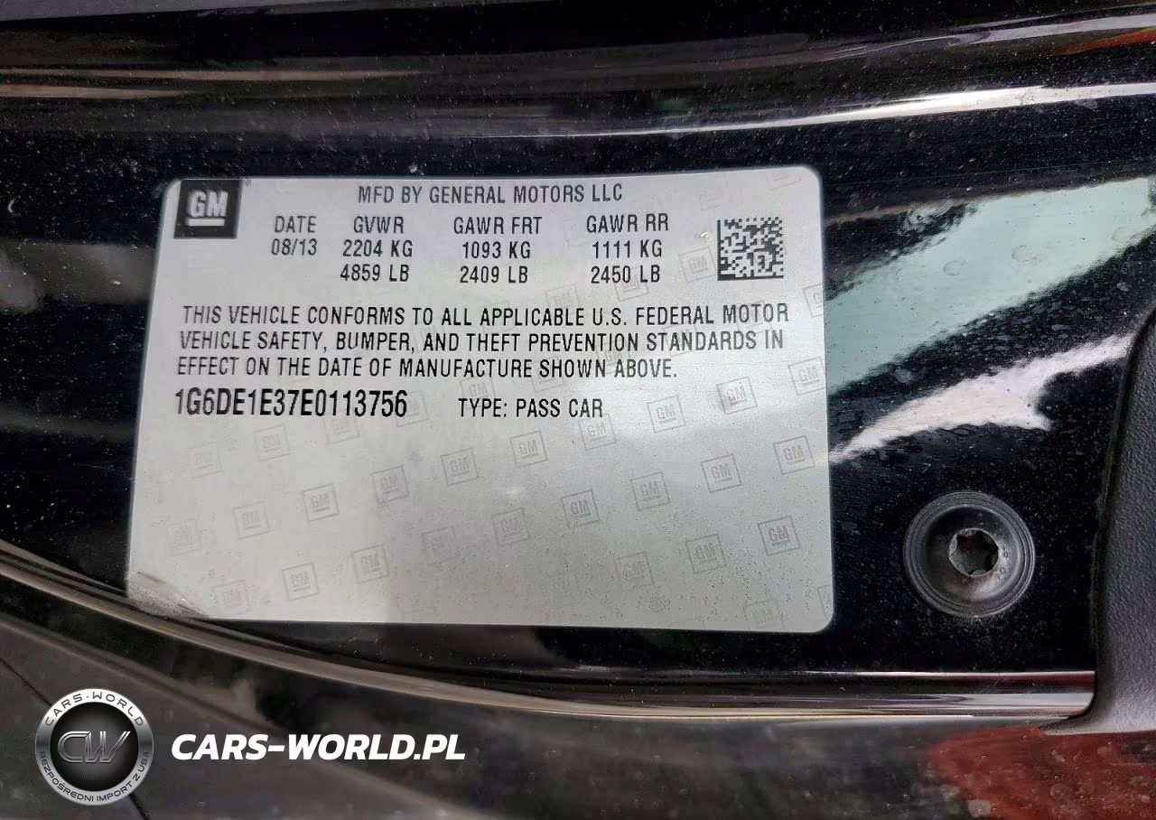 2014 Cadillac Cts VIN:1G6DE1E37E0113756 - 13