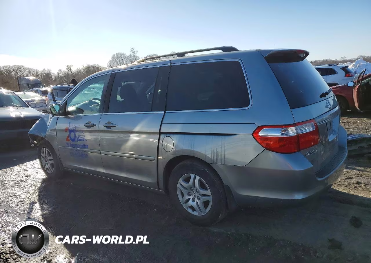 2006 Honda Odyssey Exl VIN:5FNRL38606B110971 - 2