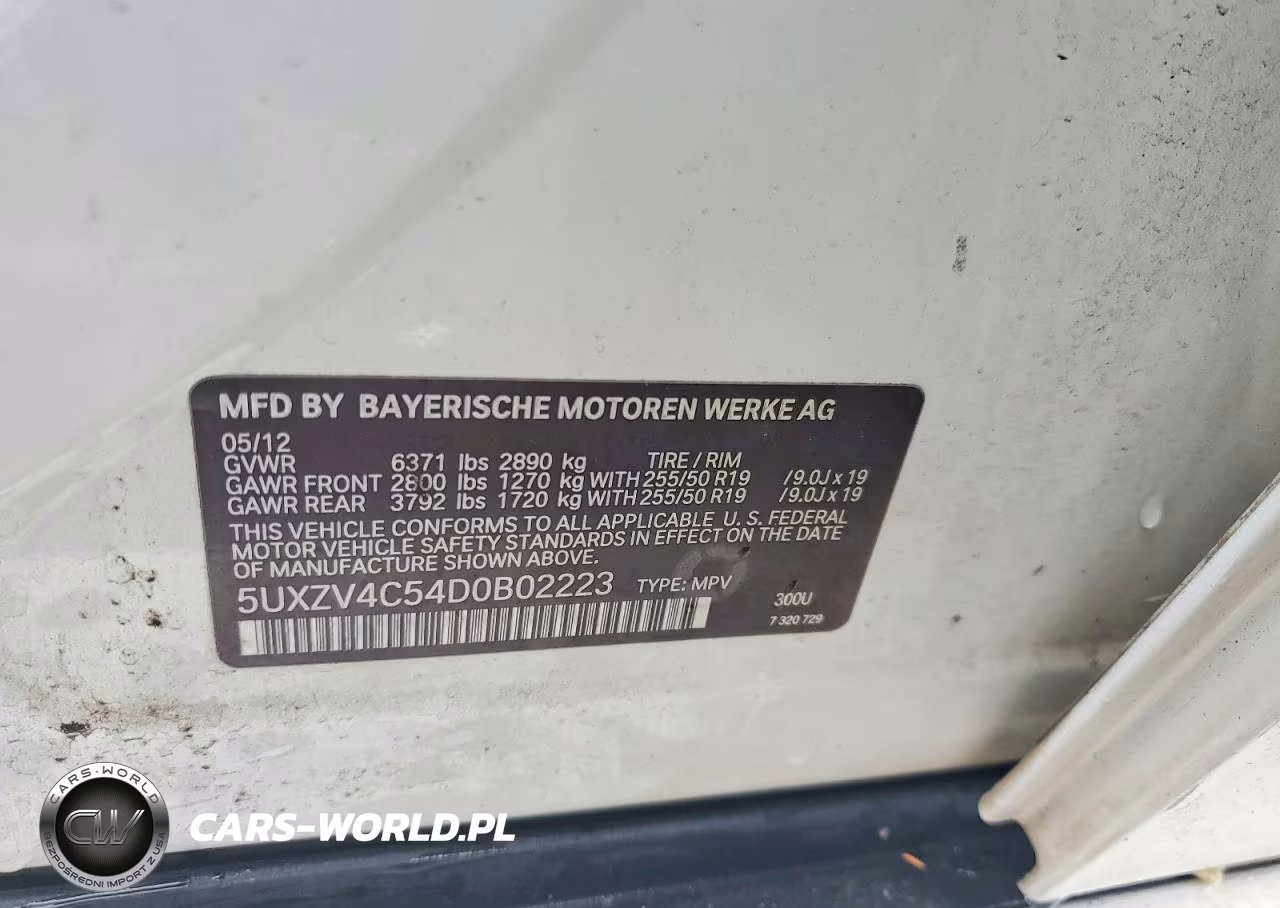 2013 BMW X5 xDrive35I VIN:5UXZV4C54D0B02223 - 13