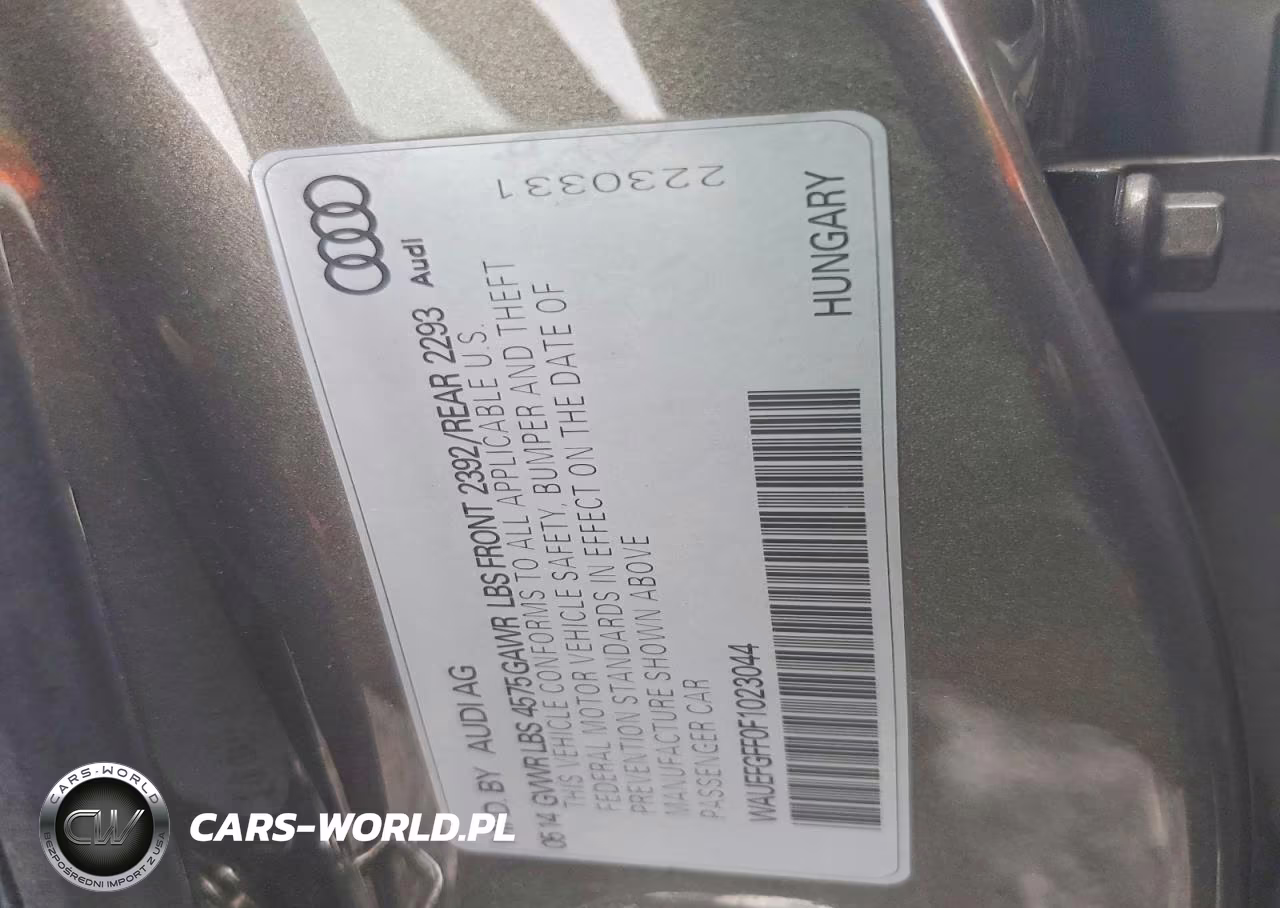 2015 Audi A3 Premium Plus VIN:WAUEFGFF0F1023044 - 12