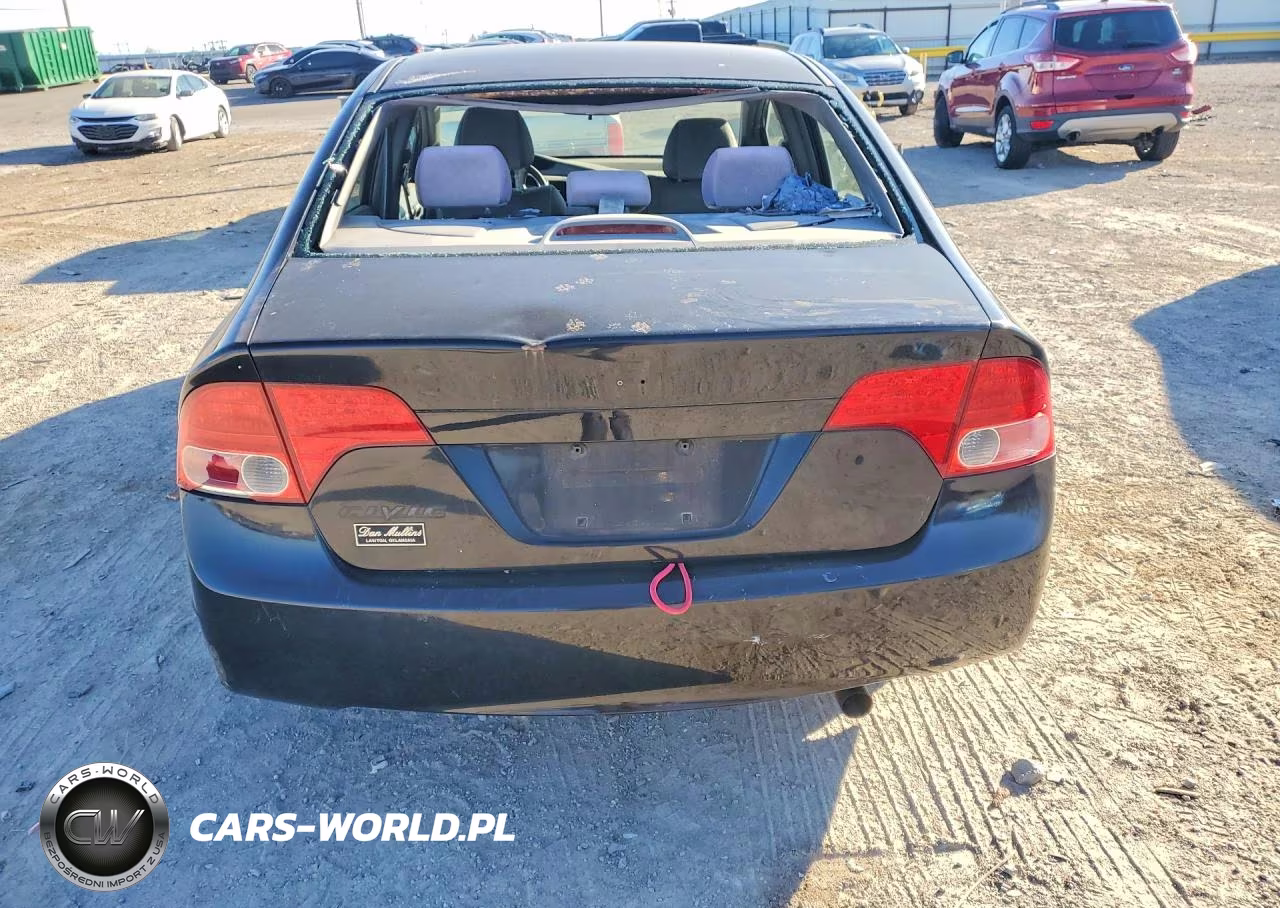 2008 Honda Civic Seda VIN:1HGFA16878L037360 - 6