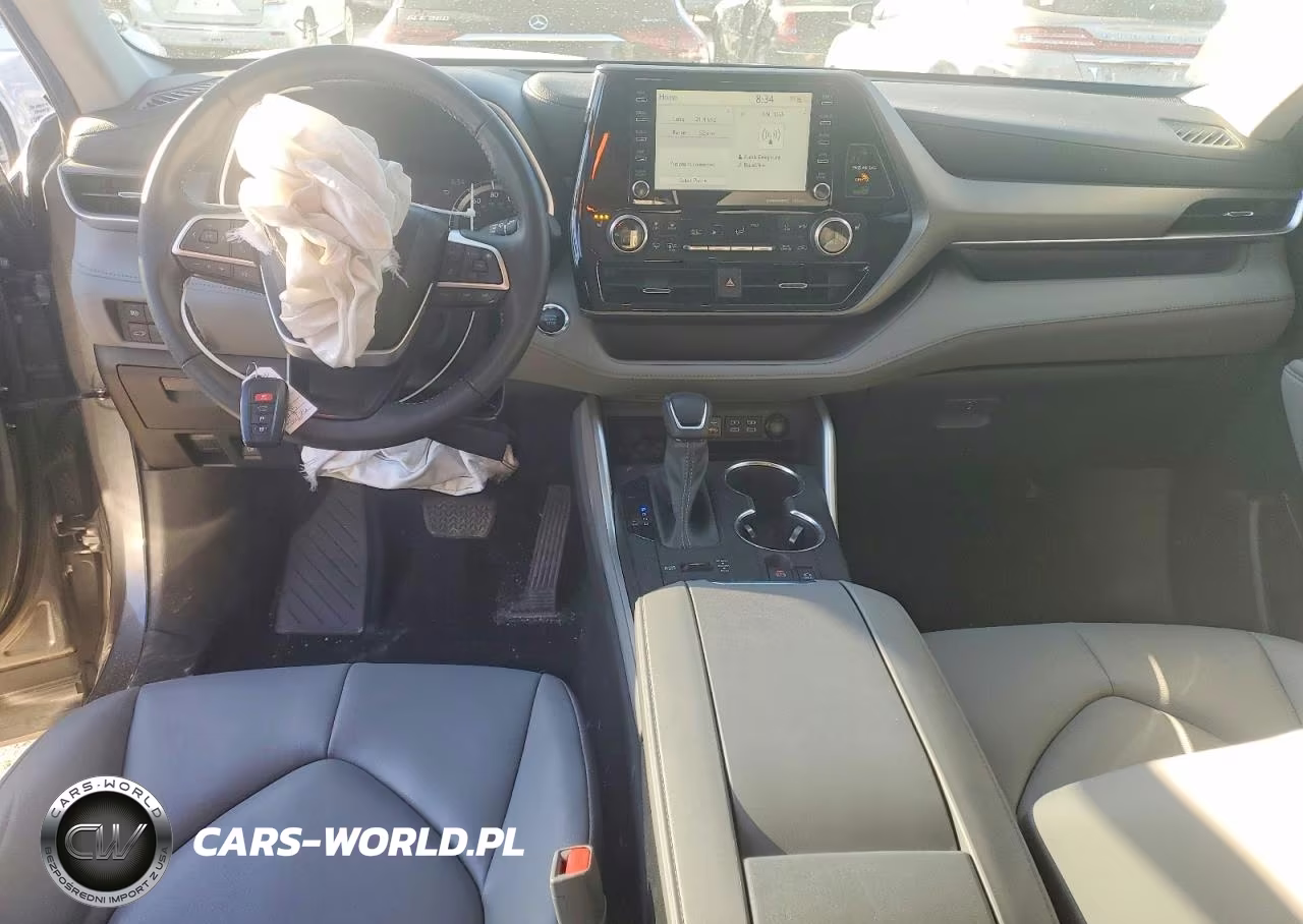 2022 Toyota Highlander Xle VIN:5TDGZRBH9NS591185 - 8