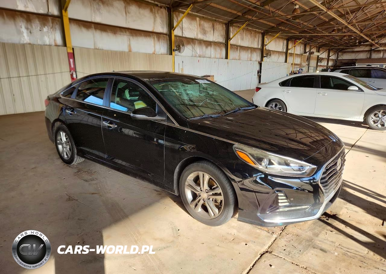 2018 Hyundai Sonata Sel VIN:5NPE34AF3JH667043 - 4