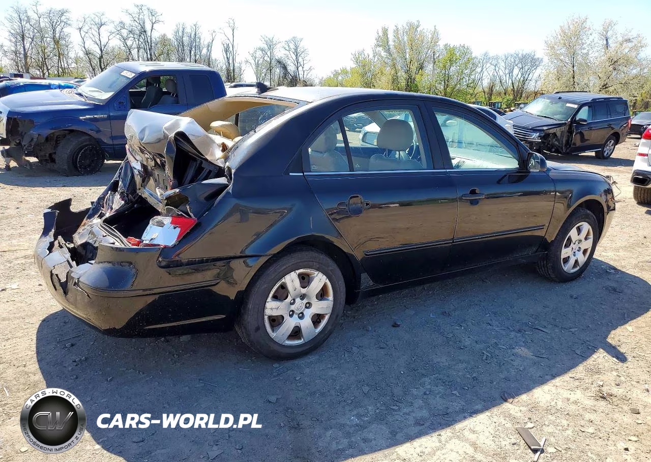 2009 Hyundai Sonata Gls VIN:5NPET46C29H565193 - 3
