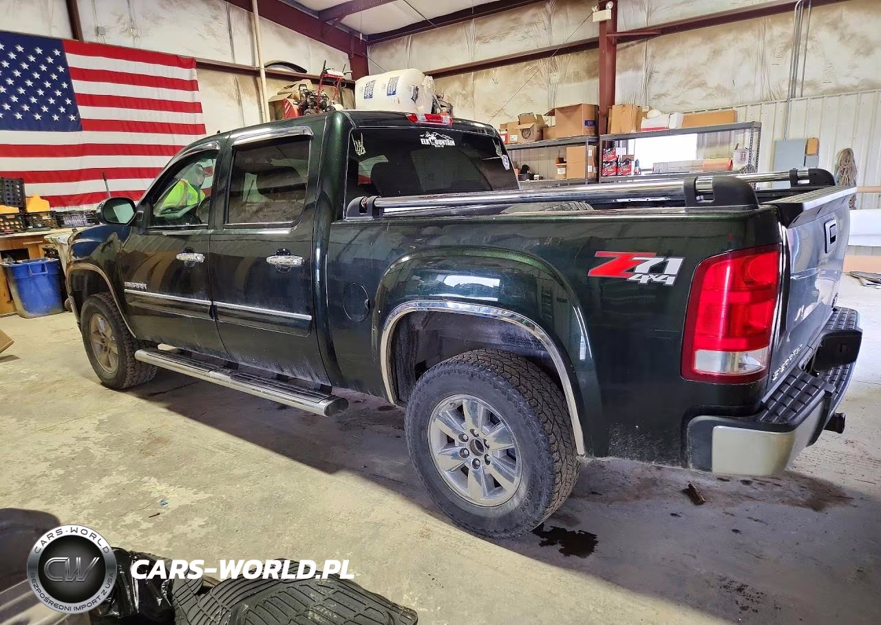 2013 GMC Sierra K1500 Slt VIN:3GTP2WE79DG240408 - 2