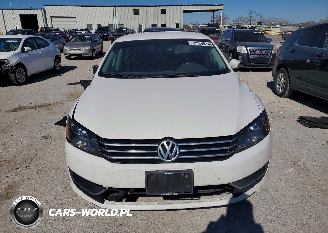 2014 Volkswagen Passat S VIN:1VWAT7A3XEC023009 - 5