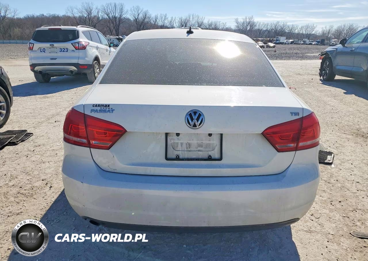 2014 Volkswagen Passat S VIN:1VWAT7A3XEC023009 - 6