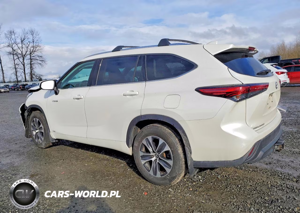 2020 Toyota Highlander Hybrid Xle VIN:5TDGBRCH8LS502125 - 2