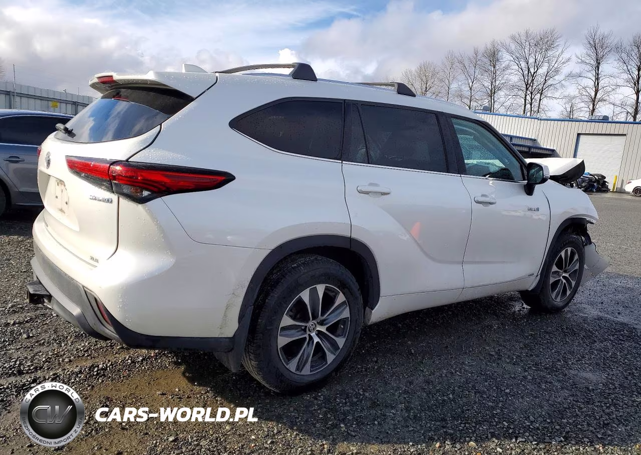 2020 Toyota Highlander Hybrid Xle VIN:5TDGBRCH8LS502125 - 3