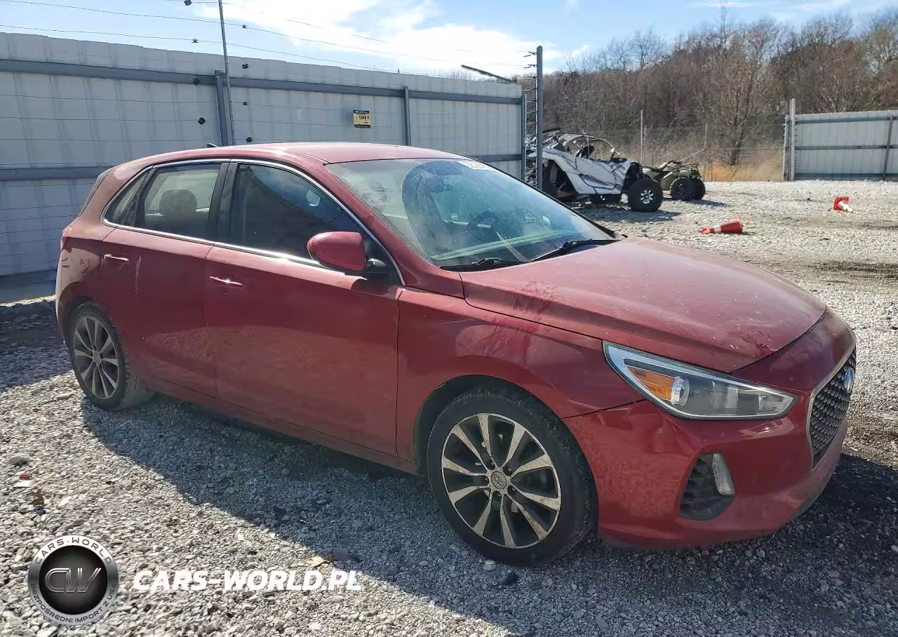 2018 Hyundai Elantra Gt Base VIN:KMHH35LE0JU043810 - 4