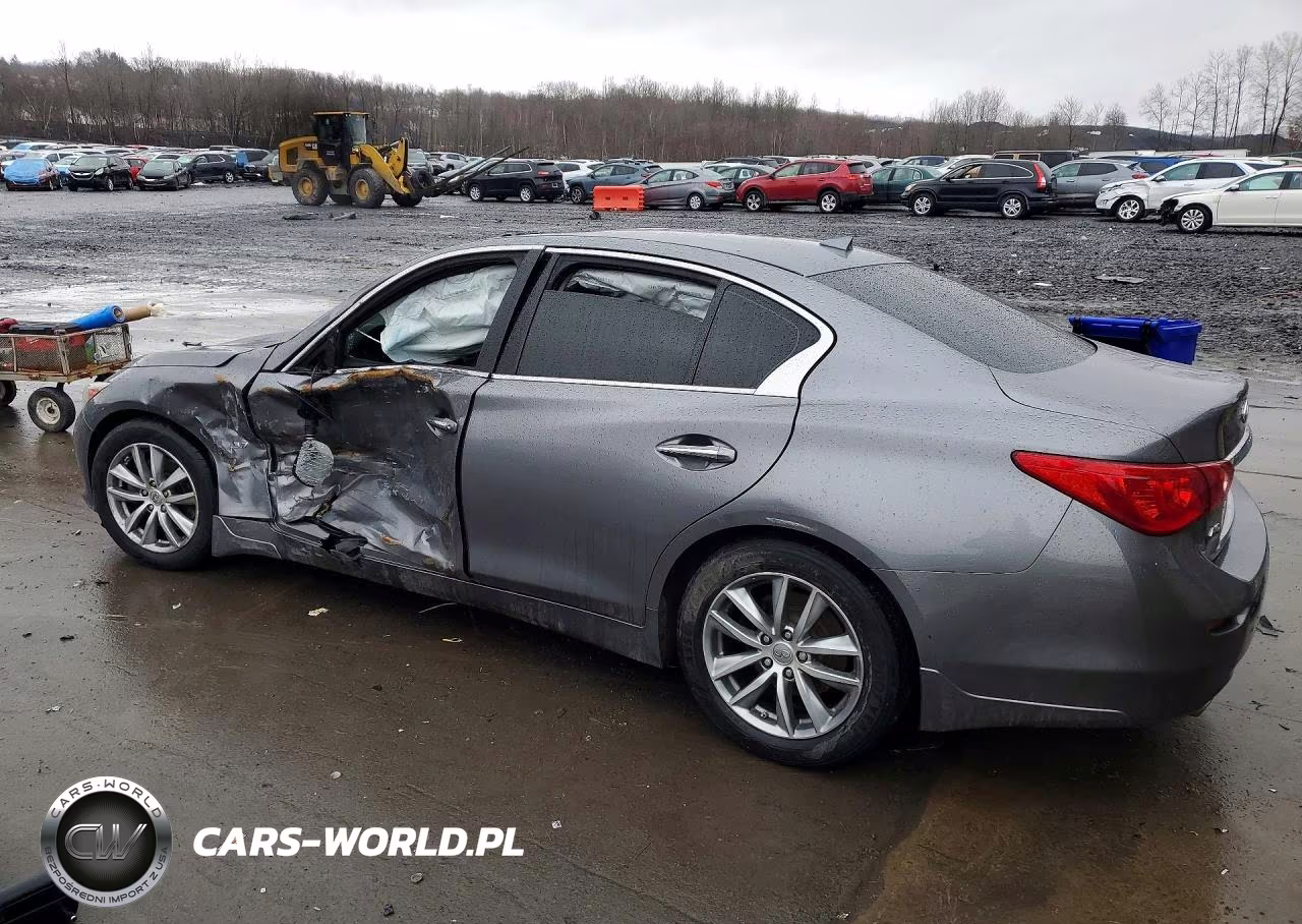 2015 Infiniti Q50 Premium VIN:JN1BV7AR5FM418123 - 2