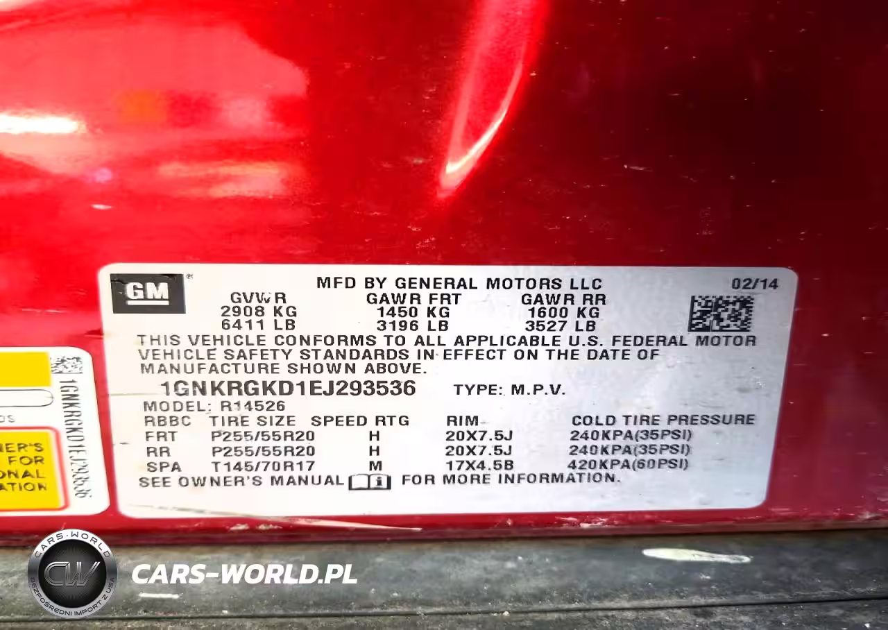2014 Chevrolet Traverse Lt VIN:1GNKRGKD1EJ293536 - 13