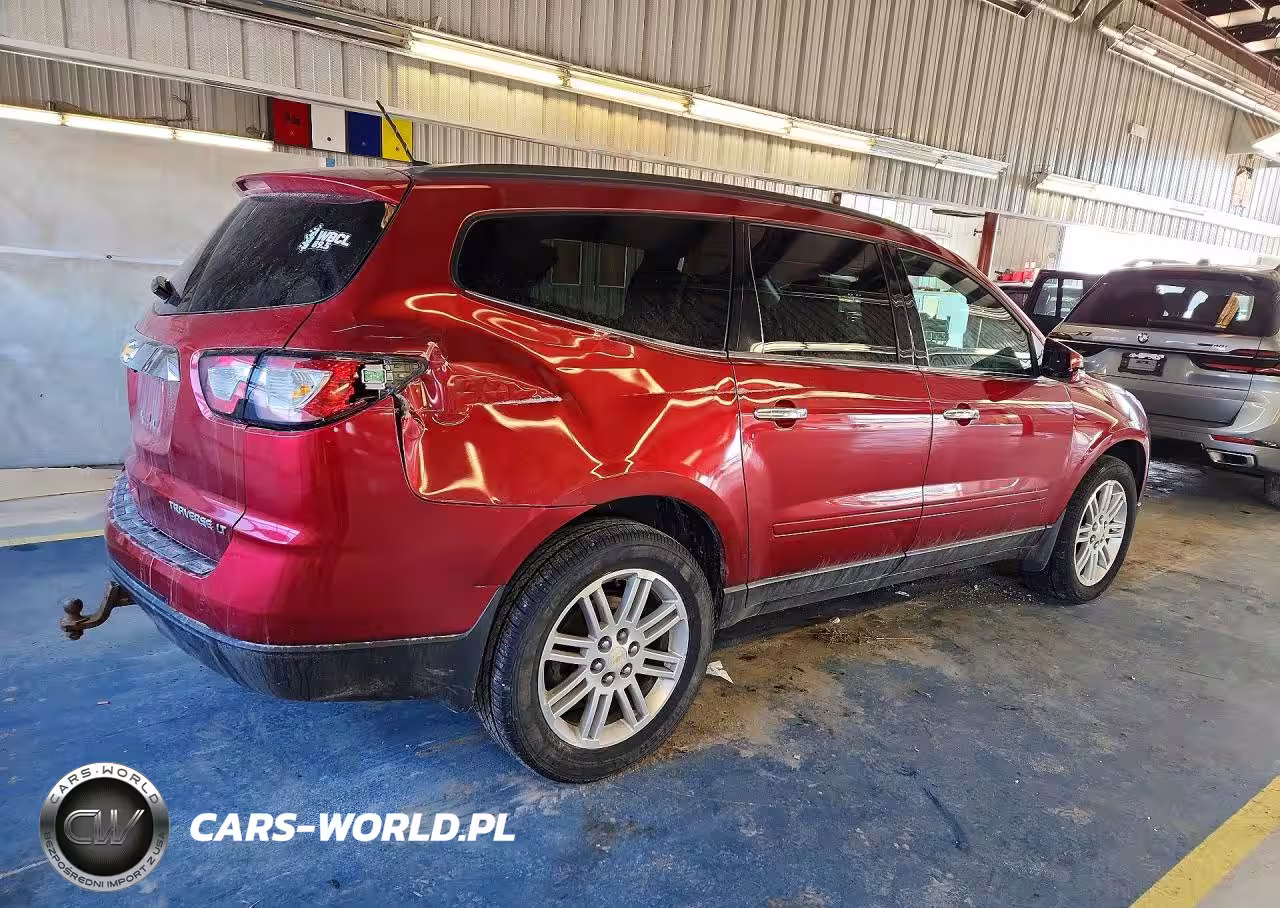 2014 Chevrolet Traverse Lt VIN:1GNKRGKD1EJ293536 - 3