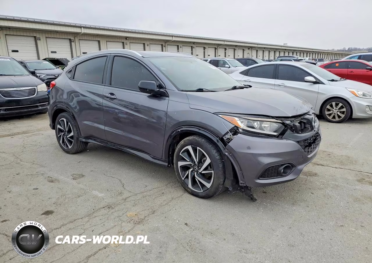 2019 Honda Hr-V Sport VIN:3CZRU5H11KM713070 - 4