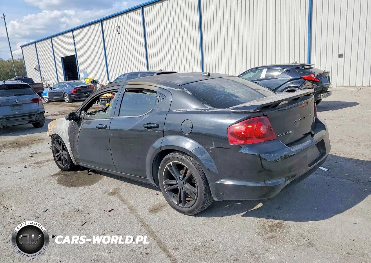 2014 Dodge Avenger Sxt VIN:1C3CDZCB4EN204009 - 2