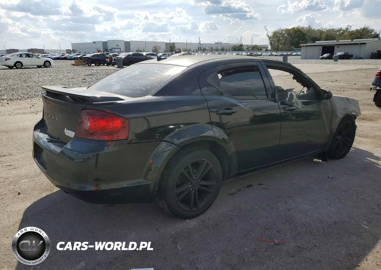 2014 Dodge Avenger Sxt VIN:1C3CDZCB4EN204009 - 3