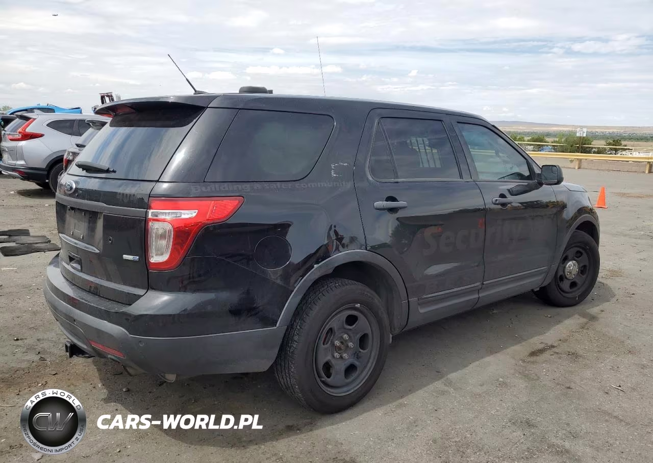 2014 Ford Explorer Police Interceptor VIN:1FM5K8AR9EGB27464 - 3