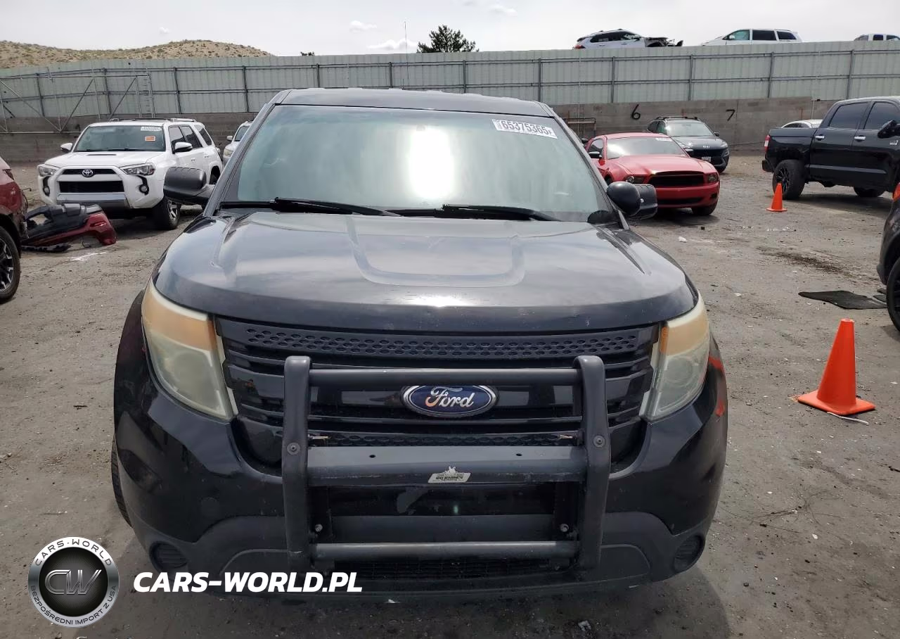 2014 Ford Explorer Police Interceptor VIN:1FM5K8AR9EGB27464 - 5