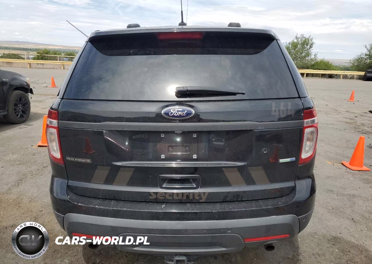 2014 Ford Explorer Police Interceptor VIN:1FM5K8AR9EGB27464 - 6