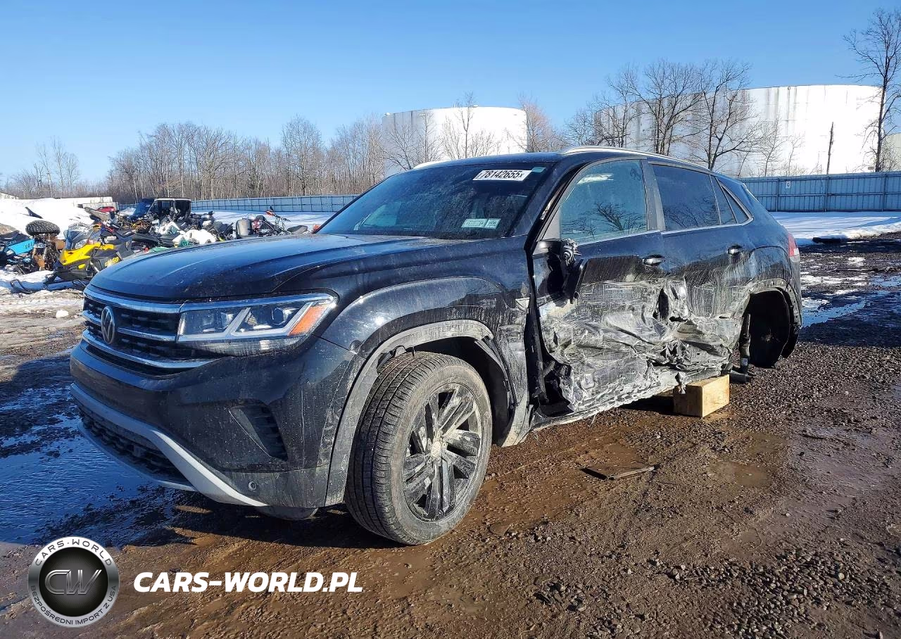 2021 Volkswagen Atlas Cross Sport Se VIN:1V2KE2CA3MC234775 - 1