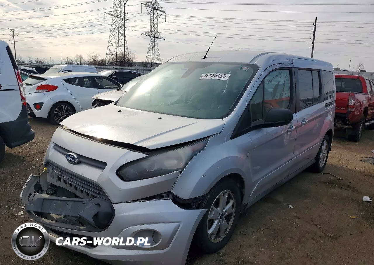 2015 Ford Transit Connect Xlt VIN:NM0GE9F7XF1199289 - 1