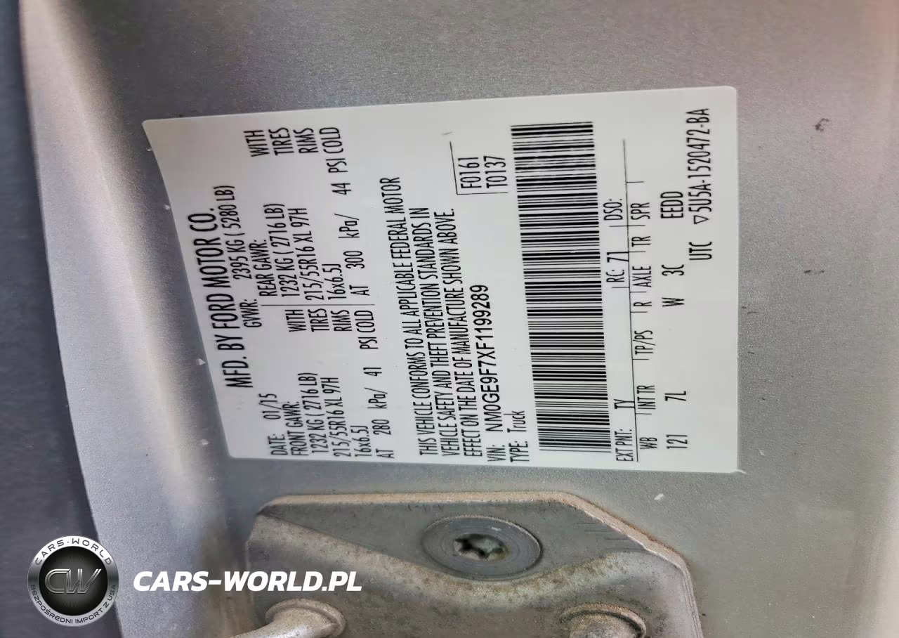 2015 Ford Transit Connect Xlt VIN:NM0GE9F7XF1199289 - 12