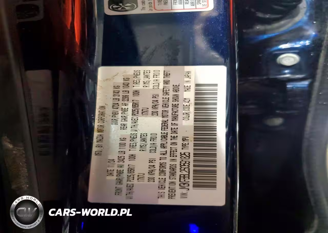 2025 Mazda Cx-5 Select VIN:JM3KFBBL2S0591825 - 13