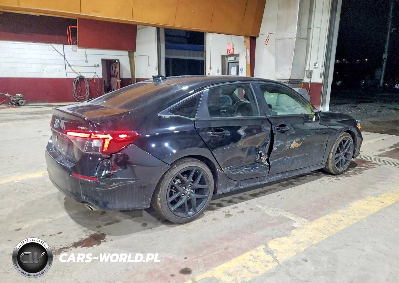 2025 Honda Civic Sport VIN:2HGFE2F53SH557558 - 3