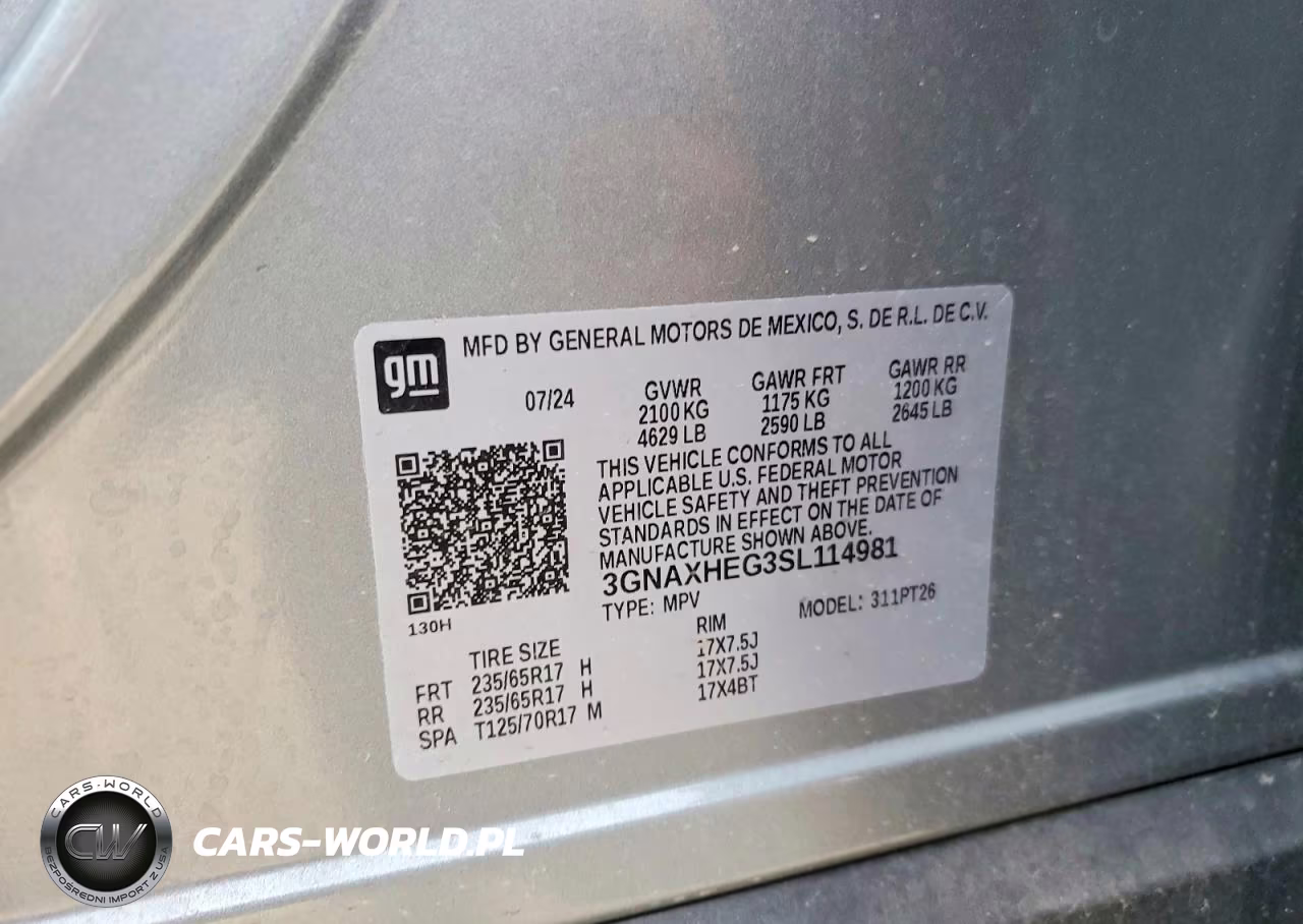 2025 Chevrolet Equinox Lt VIN:3GNAXHEG3SL114981 - 13