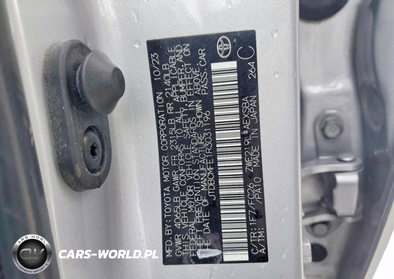 2024 Toyota Corolla Hybrid Se VIN:JTDBCMFE1R3031196 - 12