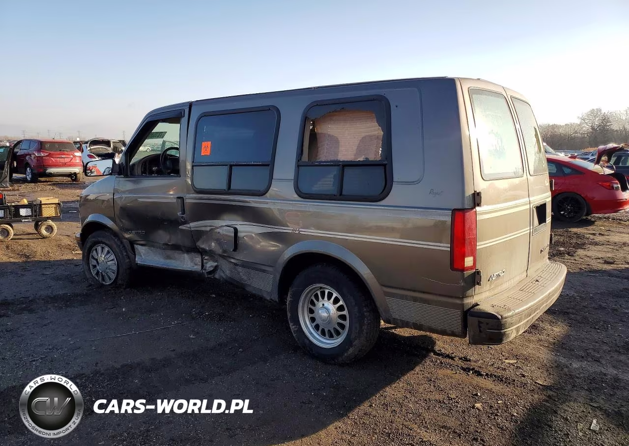 1999 Chevrolet Astro VIN:1GBDM19W9XB154499 - 2