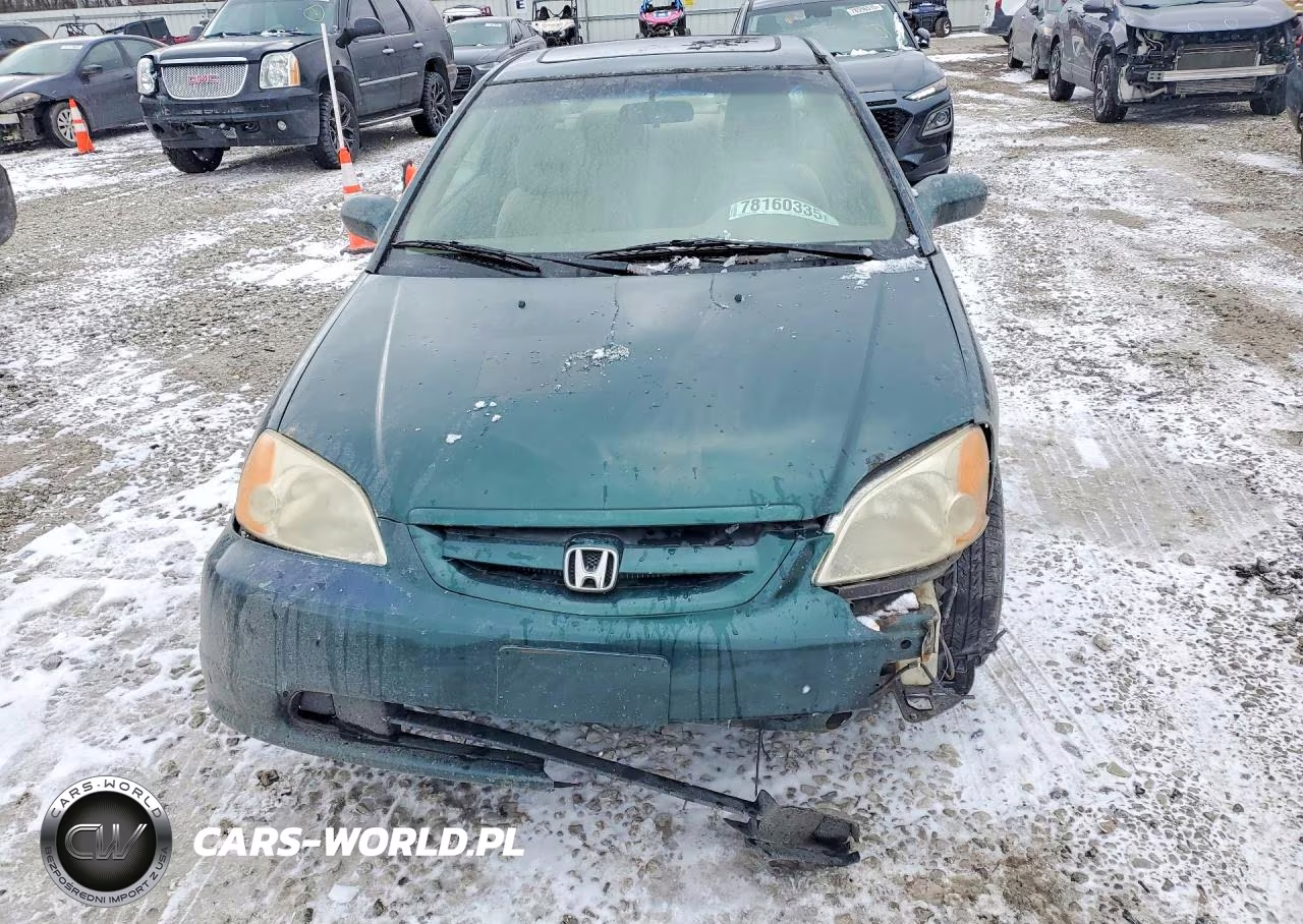 2001 Honda Civic Si VIN:1HGEM22921L124886 - 5