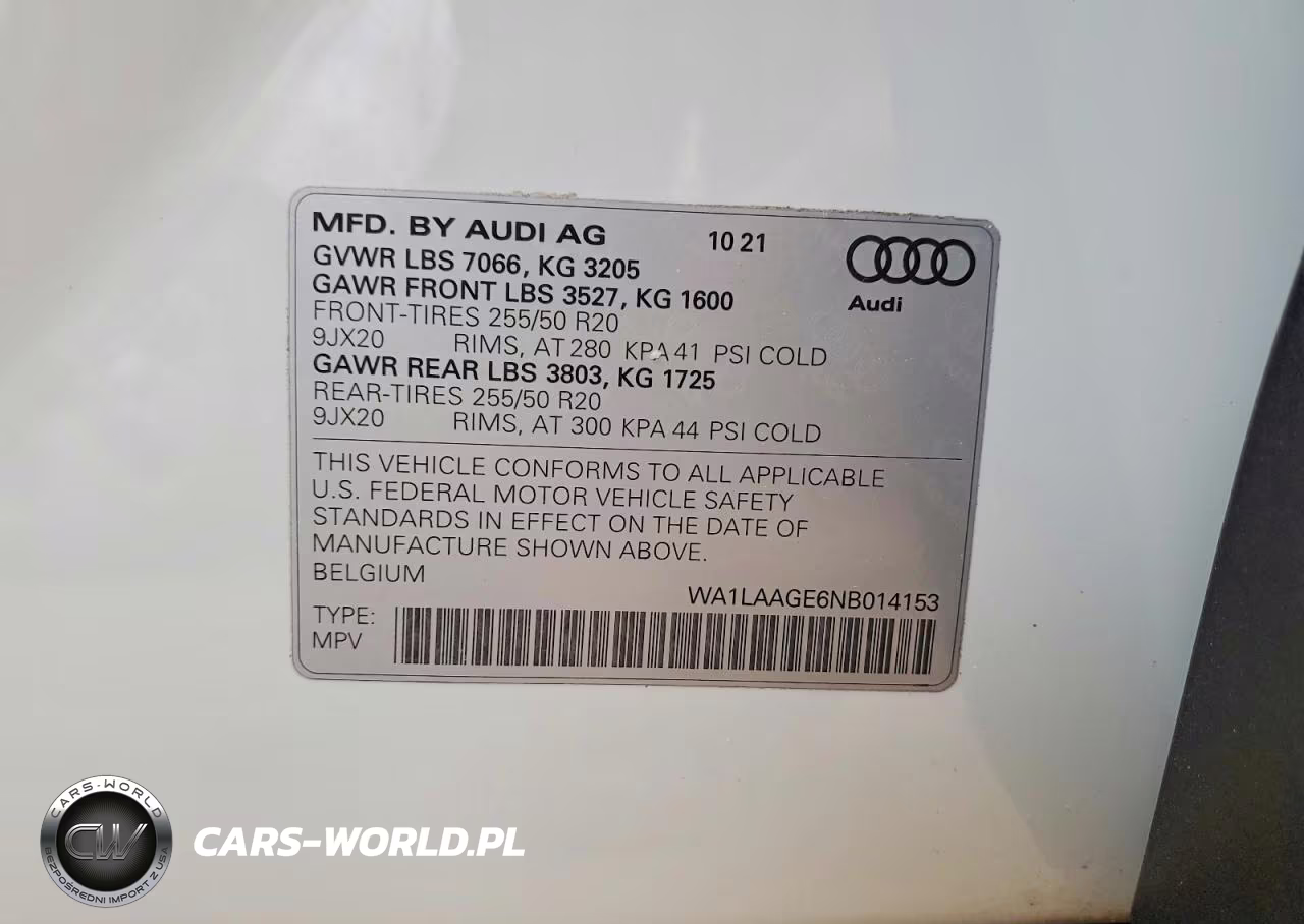 2022 Audi E-Tron Premium Plus VIN:WA1LAAGE6NB014153 - 12