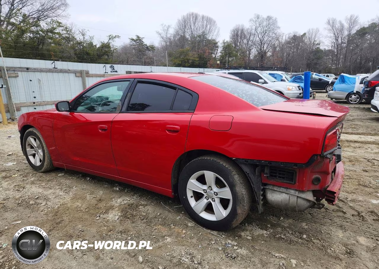 2012 Dodge Charger Se VIN:2C3CDXBG9CH187859 - 2