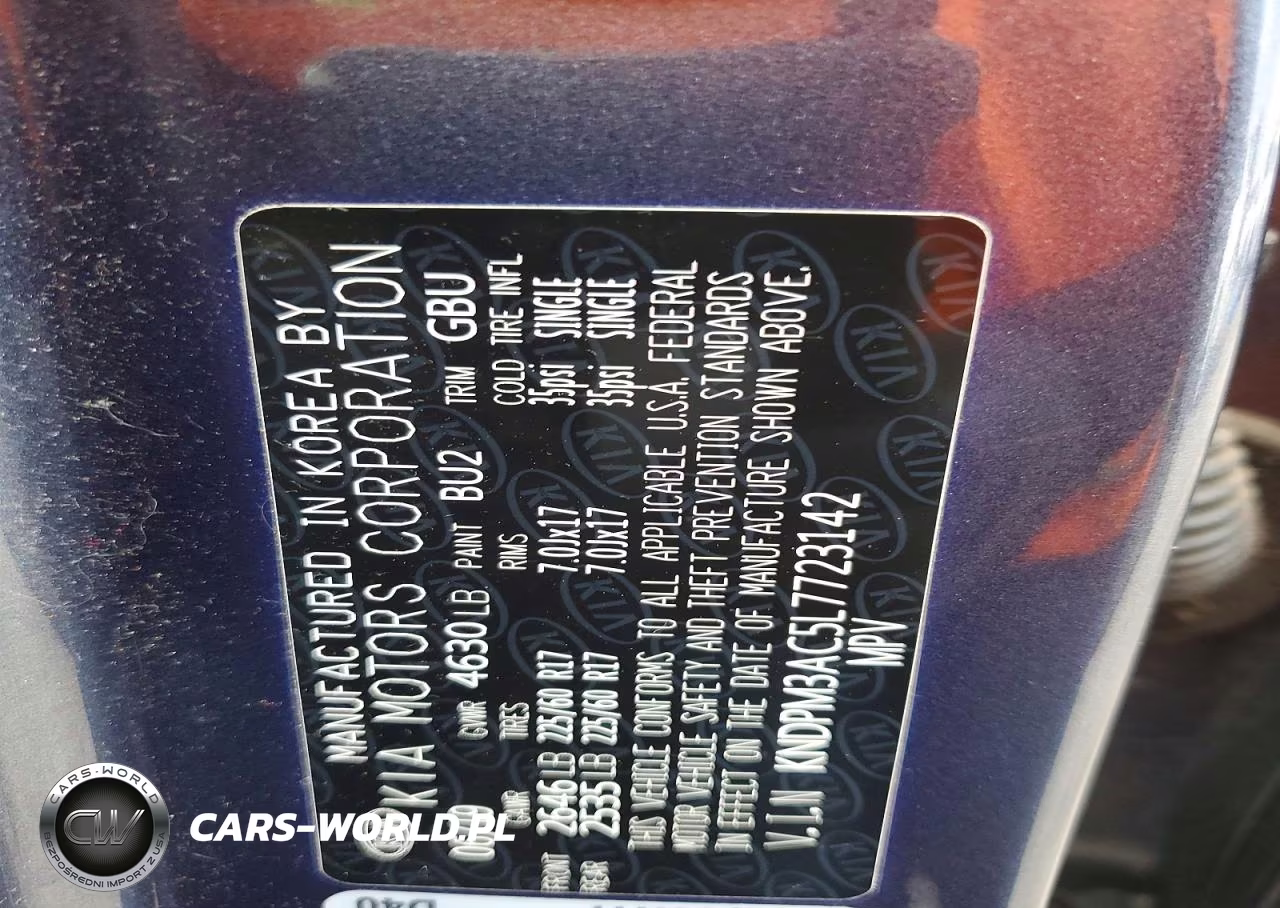 2020 Kia Sportage Lx VIN:KNDPM3AC5L7723142 - 13