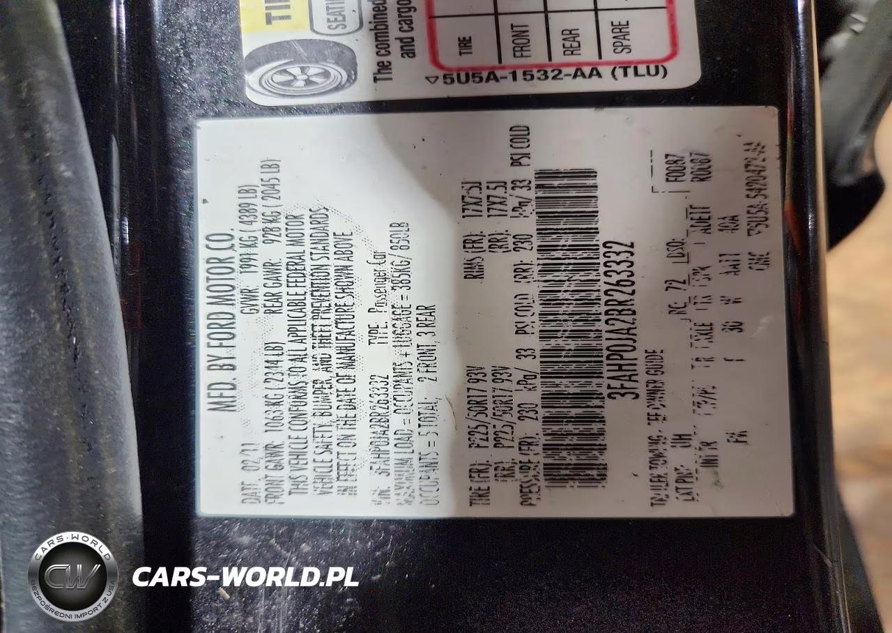2011 Ford Fusion Sel VIN:3FAHP0JA2BR263332 - 13