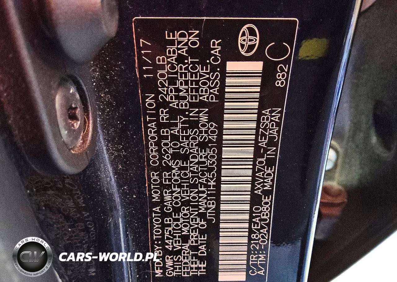 2018 Toyota Camry Se VIN:JTNB11HK5J3051409 - 12