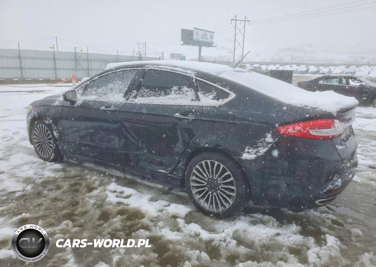 2018 Ford Fusion Titanium-Platinum VIN:3FA6P0D94JR188379 - 2