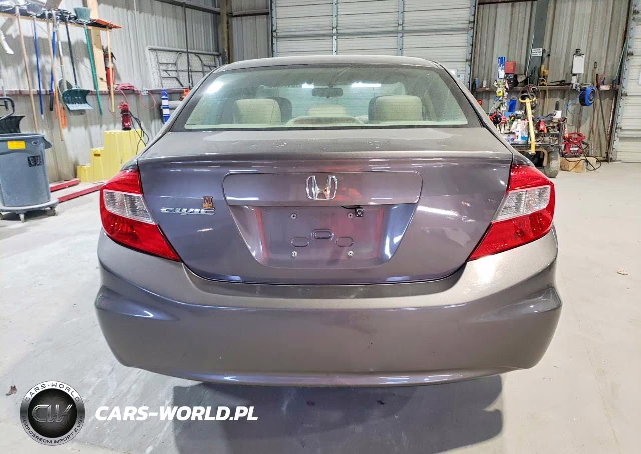 2012 Honda Civic Lx VIN:19XFB2F53CE070638 - 5
