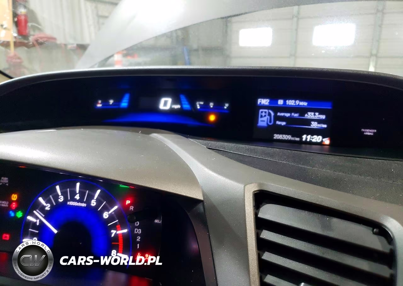 2012 Honda Civic Lx VIN:19XFB2F53CE070638 - 8