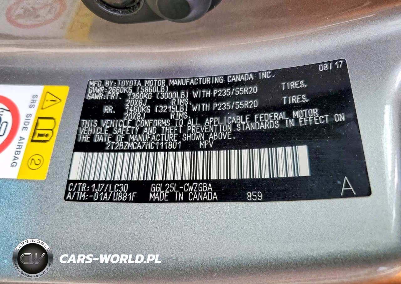 2017 Lexus Rx 350 F Sport VIN:2T2BZMCA7HC111801 - 13