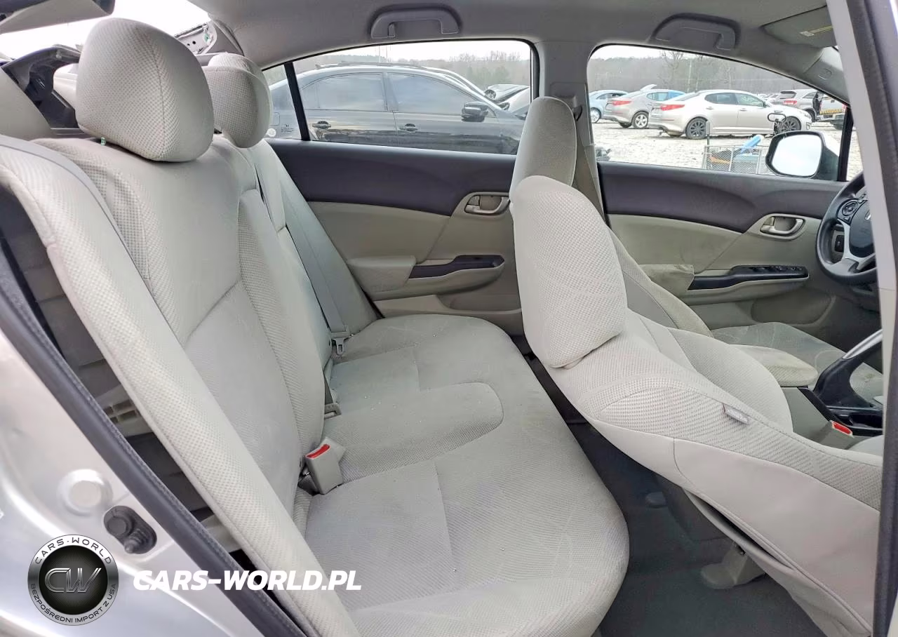 2012 Honda Civic Lx VIN:19XFB2F57CE109960 - 10