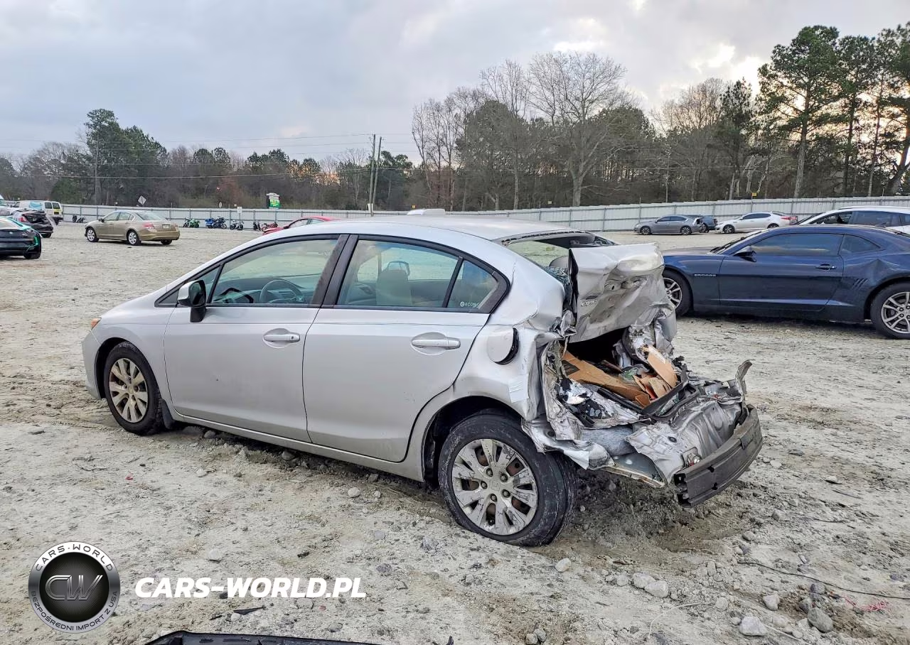 2012 Honda Civic Lx VIN:19XFB2F57CE109960 - 2