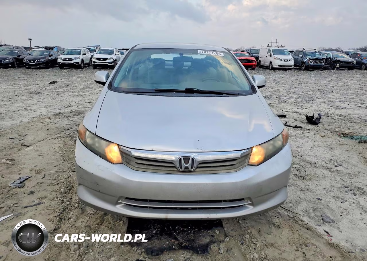 2012 Honda Civic Lx VIN:19XFB2F57CE109960 - 5