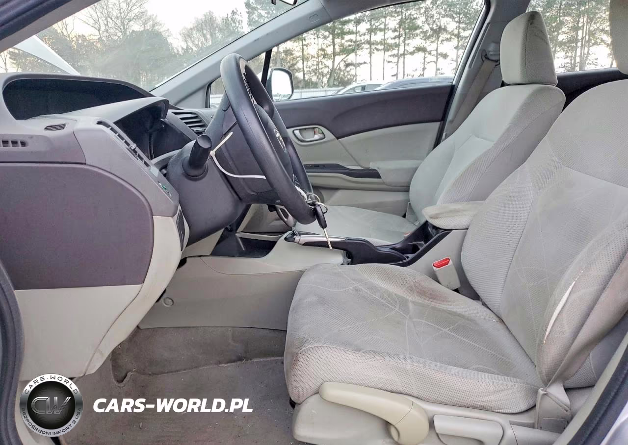 2012 Honda Civic Lx VIN:19XFB2F57CE109960 - 7