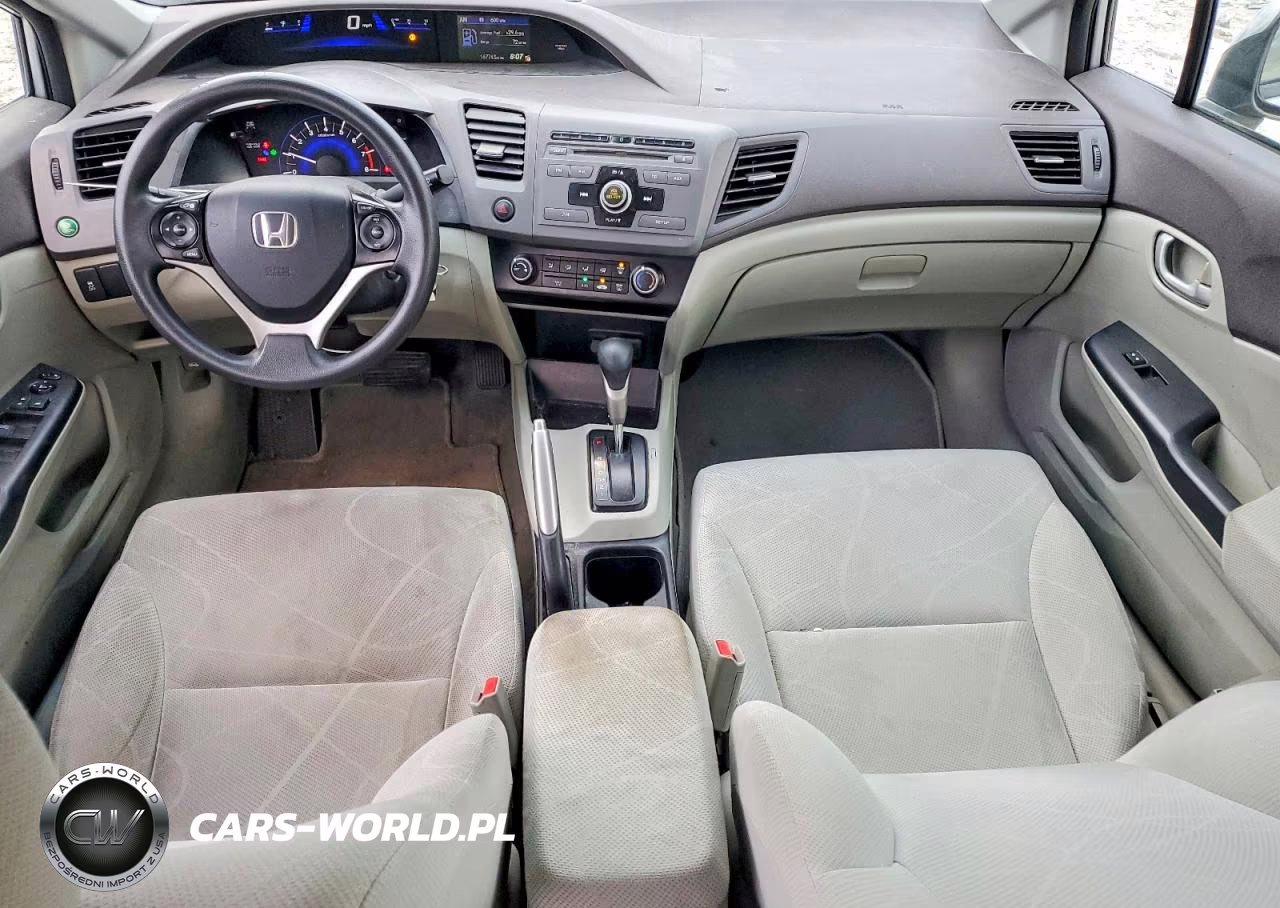 2012 Honda Civic Lx VIN:19XFB2F57CE109960 - 8