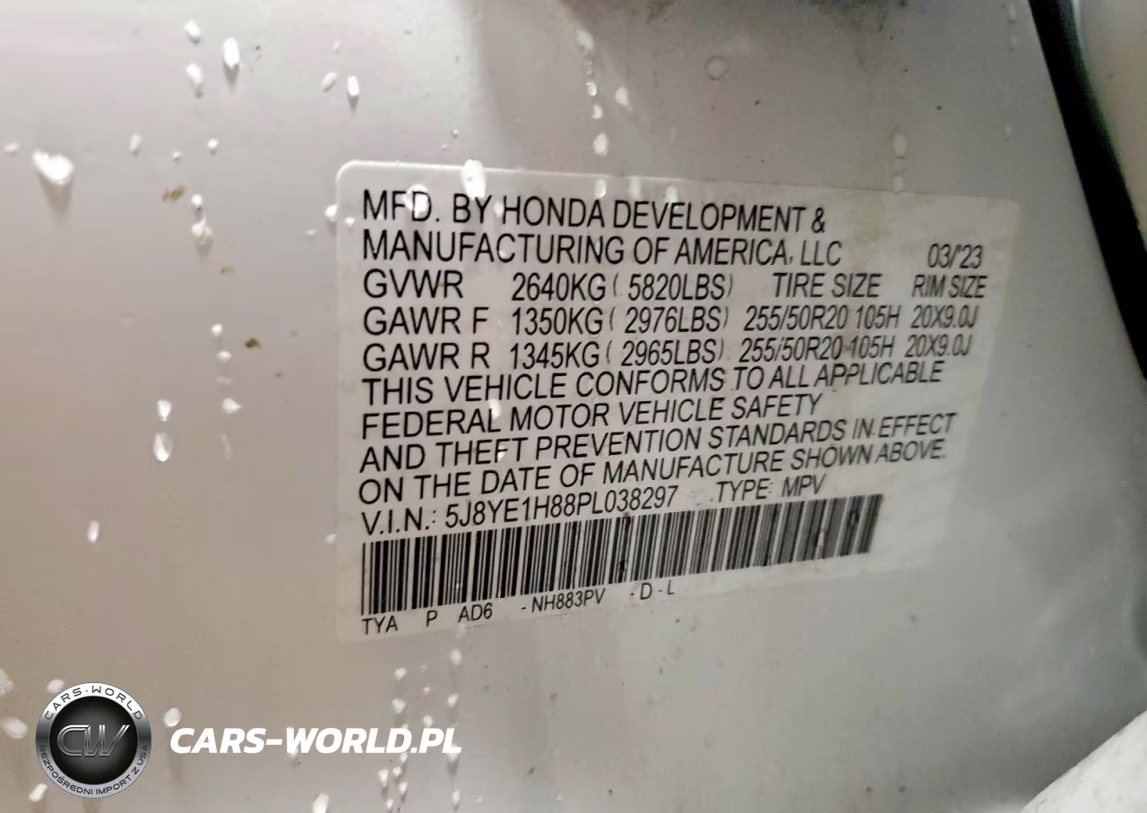 2023 Acura Mdx Advance VIN:5J8YE1H88PL038297 - 13
