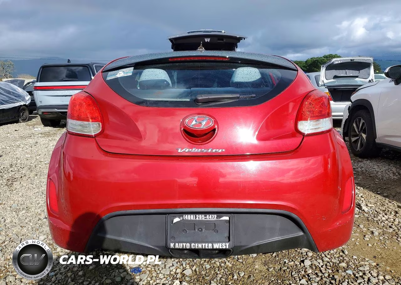 2013 Hyundai Veloster VIN:KMHTC6AD5DU093164 - 6